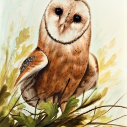 owl canvas